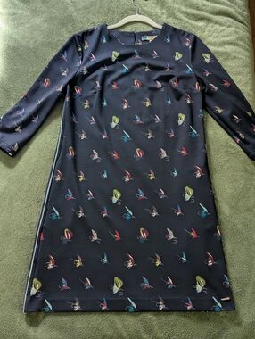 Ted Baker Navy Shift Dress